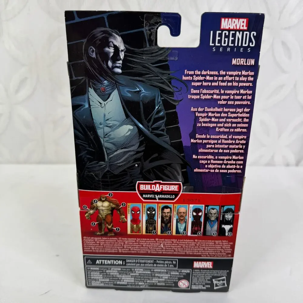 Marvel Legends Hasbro Spider-man Morlun Armadillo‎ BAF 6